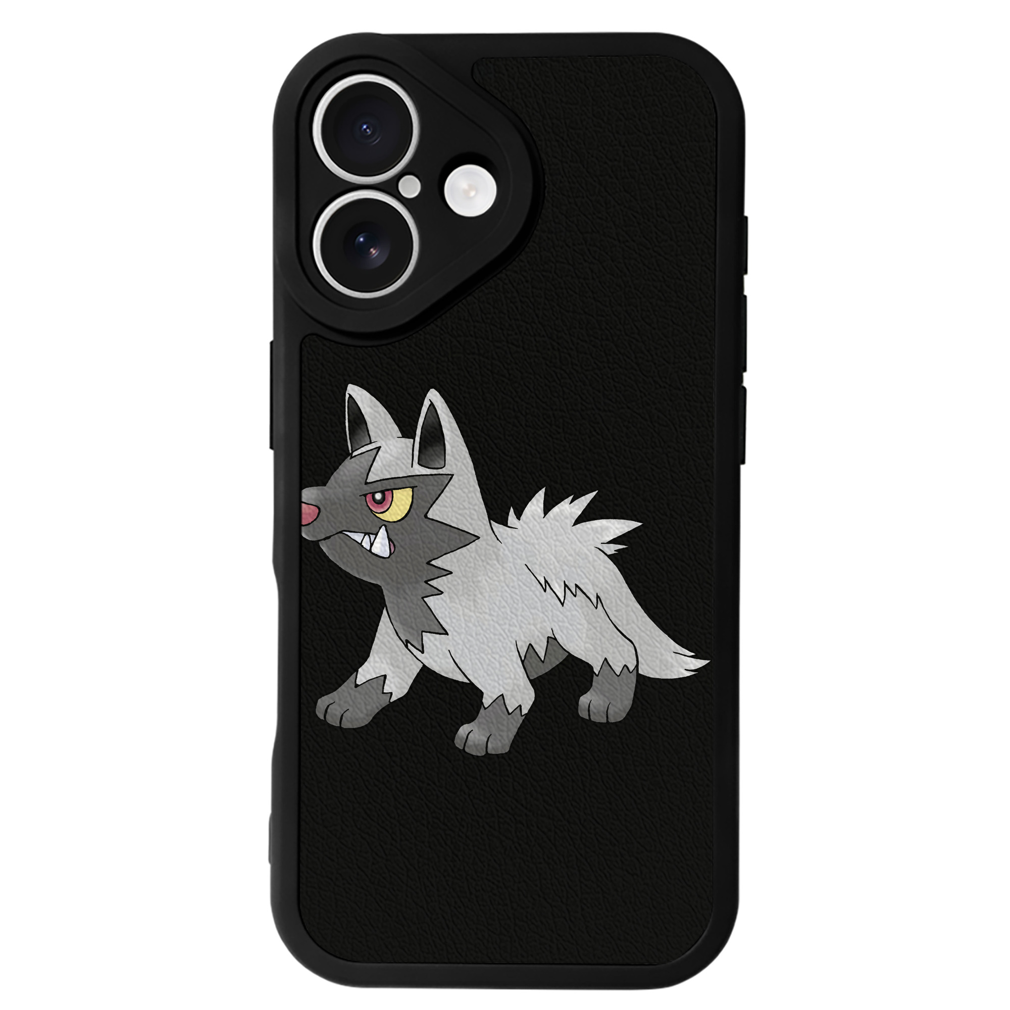 （画像用） ポケットモンスター Pokémon 【iPhone 16シリーズ対応】シリコンスマホケース（レザー調） 材質：シリコン